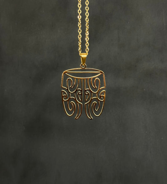 Moko Kauae Pendant