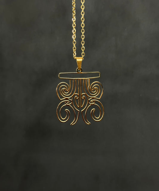 Moko Kauae Pendant