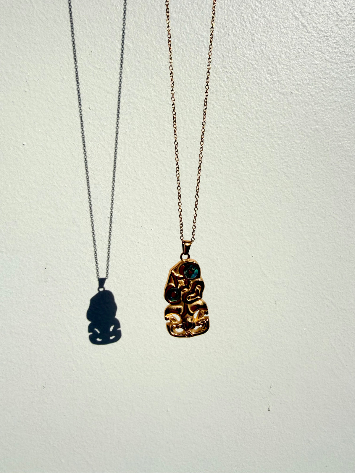 Mini Heitiki 18k gold plated